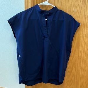 XXS rafaela oversized figs scrub top.